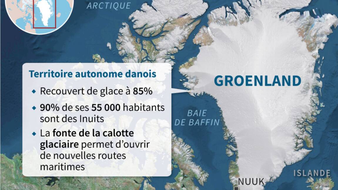 Au Groenland, des scientifiques auraient découvert la terre la plus au nord du monde