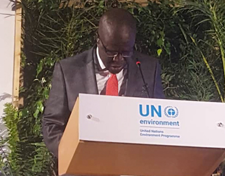 Quatrième session de l’Assemblée des Nations Unies pour l’Environnement – Déclaration du Ministre de l’Environnement et du Développement durable, Professeur Mame Thierno DIENG