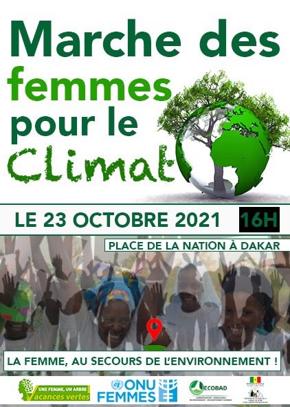 Sénégal : Les femmes marchent pour le climat