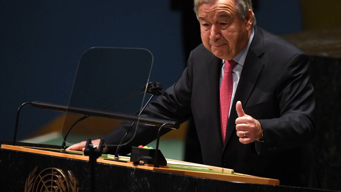 Climat: Guterres met en garde contre un “avenir infernal”