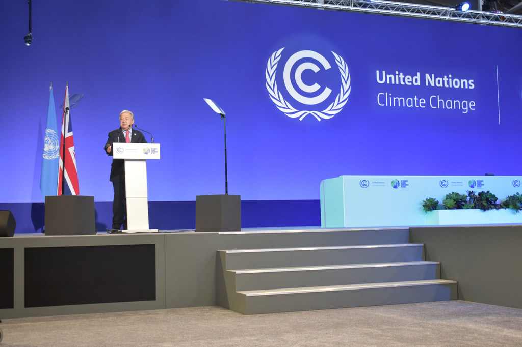 COP26 : « Nous sommes en train de creuser notre propre tombe », prévient le chef de l’ONU