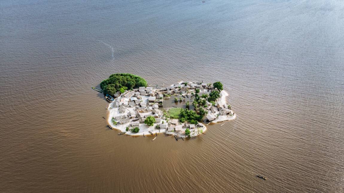 RDC: pêcher dans la mangrove du fleuve Congo