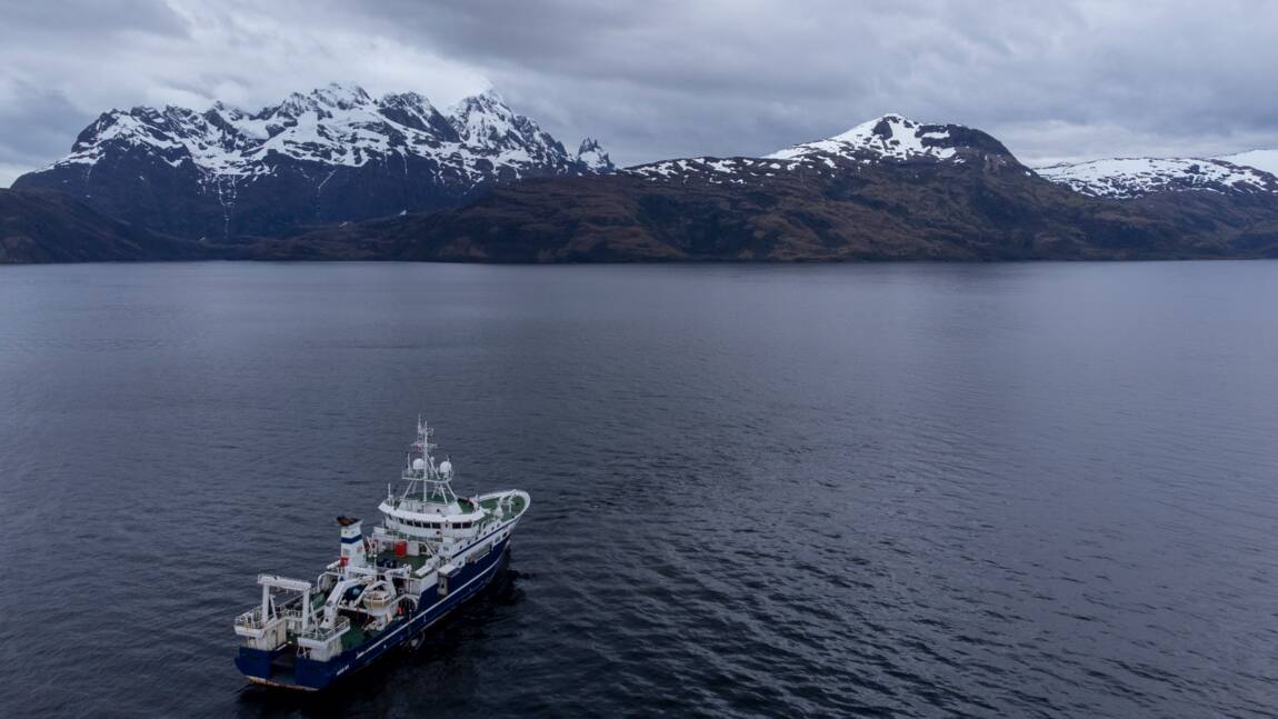 Au Chili, le changement climatique scruté dans les eaux du “bout du monde”