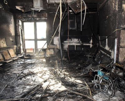 INCENDIE HOPITAL SENEGAL