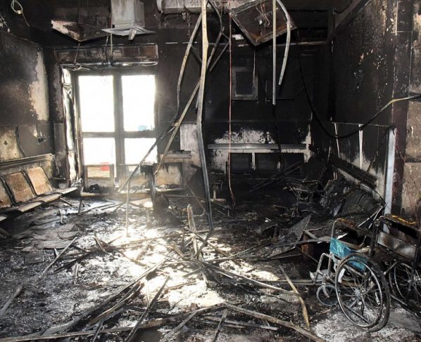 INCENDIE HOPITAL SENEGAL