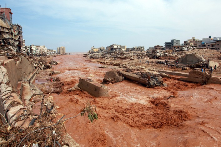 LIBYE, GRÈCE, TURQUIE… APRÈS DES INCENDIES MONSTRES, LE POURTOUR MÉDITERRANÉEN EN PROIE À UNE TEMPÊTE MEURTRIÈRE